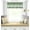 Green, variant on PowerSellerUSA Sleek & Clean Minimalist Two-Tone Kitchen Window Curtain Valance with Rod Pocket Top, Perfect for Livingroom or Kitchen Decor, 55" W x 13" L