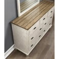thumbnail image 2 of Bowery Hill Coastal Cottage Styled Wooden Dresser in Gray Finish, 2 of 5