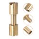thumbnail image 1 of FELTECHELECTR 1Par Tornillos Para Mango De Cuchillo En Acero Inoxidable Dorado Para Reparación Y Uso Doméstico, 1 of 8