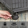 thumbnail image 3 of Midwest Homes for Pets, MW44 Universal Crate Casters (2-Pack) Caster Wheel Replacements, 3 of 5