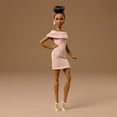 thumbnail image 2 of Barbie Basics Modèle 08 Poupée brune avec robe brune, 2 of 6