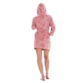 thumbnail image 2 of Keanu Womens Hearts Zipped Dressing Gown, 2 of 4