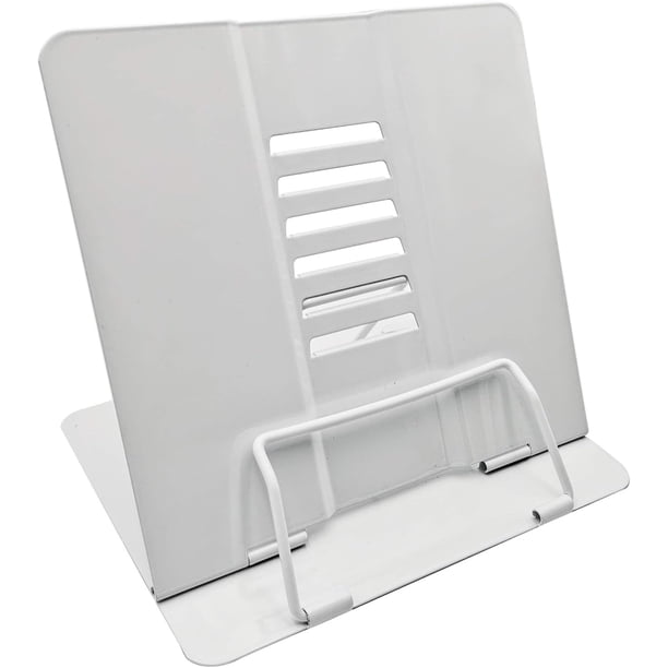 Soporte de lectura para libros de recetas de cocina, soporte para libros, caballete de metal multifunción, soporte para libros de recetas, soporte para libros de recetas, revistas, tabletas,