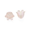 thumbnail image 2 of 6-Petal Imitation Jelly Acrylic Bead Caps AB Color Plated Flower Wheat 11.5x10.5x8.5mm Hole: 1.4mm, 2 of 3