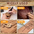 thumbnail image 6 of Heat Stamp, Heat Stamping Kit, Heat Stamps for Wood with Letters, DIY Wood Burning Carving Tools 26 Letters Stamps, Wood Burning Tips Embossing Stamp, Letter Soldering Iron DIY Tools(Pen+Number), 6 of 8