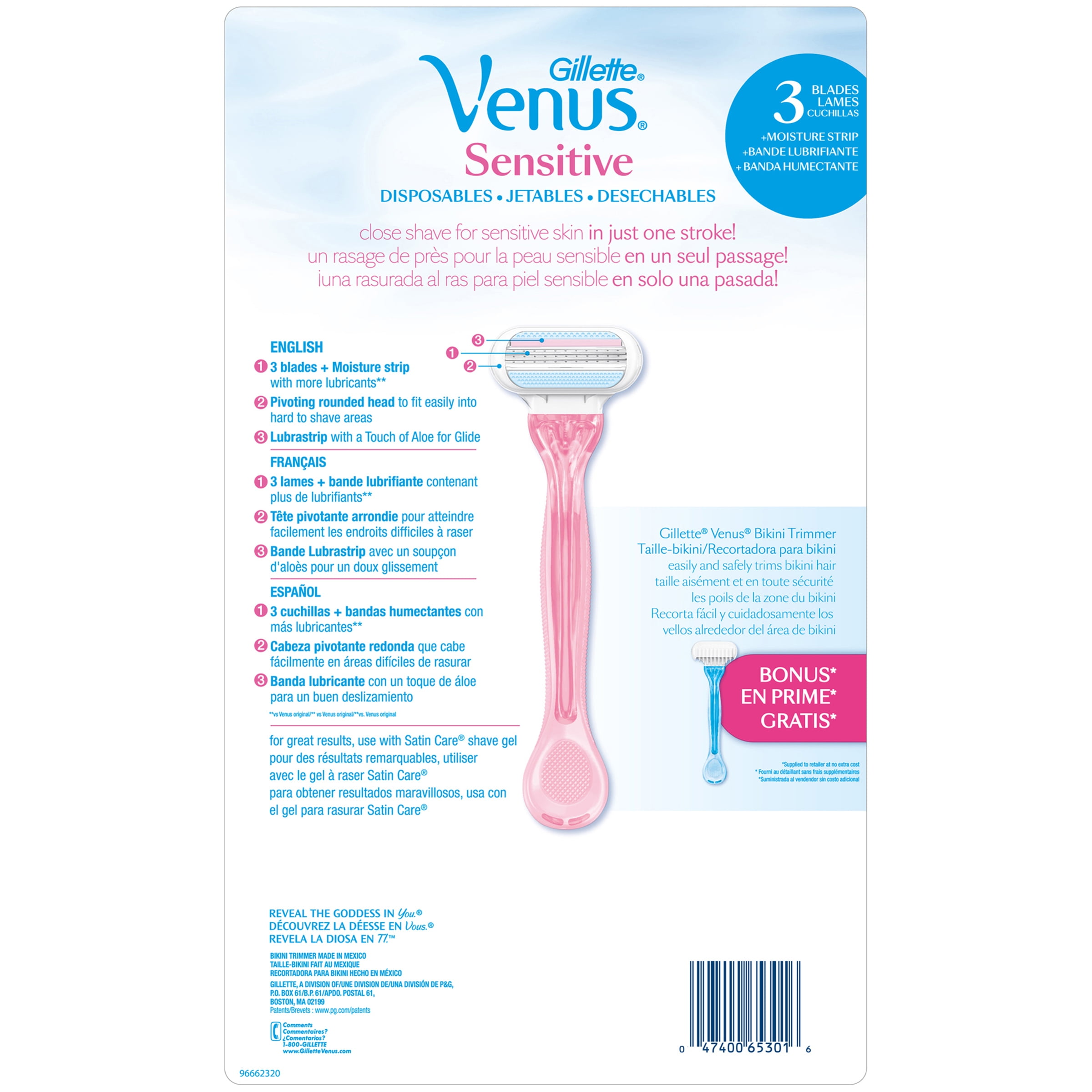 venus disposable bikini trimmer