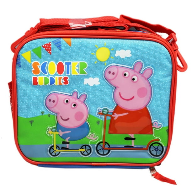 Lunch Bag Peppa  Pig  Scooter Buddies New 122830 