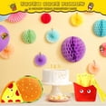 thumbnail image 7 of 3Pcs Food Stuffed Plush Toy Includes Simulation French Fries Plush Pillow 12 Inch Cute Pizza Lovely Huge Hamburger Throw Pillow Soft Sofa Cushion Plushie Doll Toy for Kids Birthday Present, 7 of 7