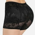thumbnail image 3 of SWSMCLT Women's Hip Pads Padded Shaper Shorts Butt Lifter Lace Shapewear Panties Mesh Underwear Hip Dip Black X-Large, 3 of 3