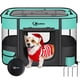 thumbnail image 1 of Corral para Mascotas Siedihit para Perros y Gatos, Portátil para Exterior e Interior, Verde, 1 of 6