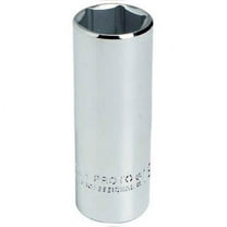 Proto 3/8" Drive Deep Socket 13mm, 6 Point, 2-1/8" Long, J5013MH