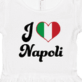 thumbnail image 4 of Inktastic I Heart Napoli Girls Toddler Dress, 4 of 5