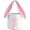 Pink, variant on Dalrosia Easter Bunny Basket Bags Canvas Easter Eggs Tote Rabbit Print Bucket with Foldable Ears Empty Hunt Bag with Handle for Party Decorations Supplies