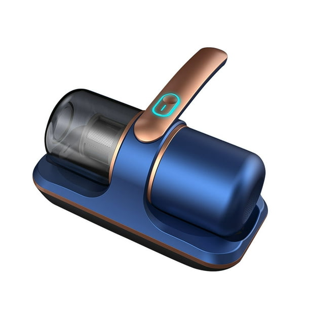 WDOplteas Eliminador Ácaros Al Mano 8000PA UV Inalámbrico para Colchón Sofá (azul)