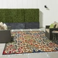 thumbnail image 4 of 7â€™ x 10â€™ Rainbow Colored Indoor Outdoor Area Rug, 4 of 8