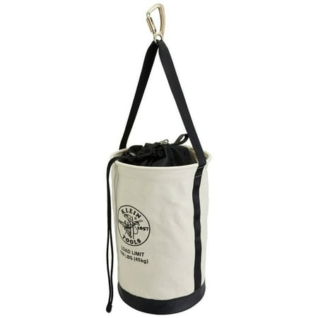 

Klein Tools 5114DSC22 22 in. Canvas Bucket with Drawstring Close