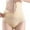 Beige, variant on High Waist Zipper Hook Body Postpartum Abdominal Control Womens Underwear For Beige,XL/XXL