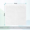 thumbnail image 4 of 12-Pack of Highly Absorbent Microfiber Washcloths - White Face Towels for Bathroom, Hotel, and Kitchen., 4 of 4