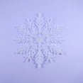 thumbnail image 2 of Glitter Snowflake Ornament, Ongmies Snowflake Ornaments with Glitter Finish - Multi-Color Shimmering Decor for Crafts, Christmas Decorations Indoor, 2 of 9