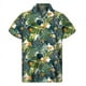 thumbnail image 2 of Camisa hawaiana con estampado 3D de plantas tropicales para hombre, camisas con botones para playa, camisetas de manga corta de verano, blusa hawaiana con solapa de calle, 2 of 5
