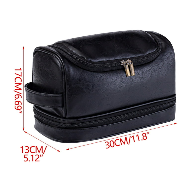 Savings Personalized Toiletry Bag For Men, Dad,Husband, Large