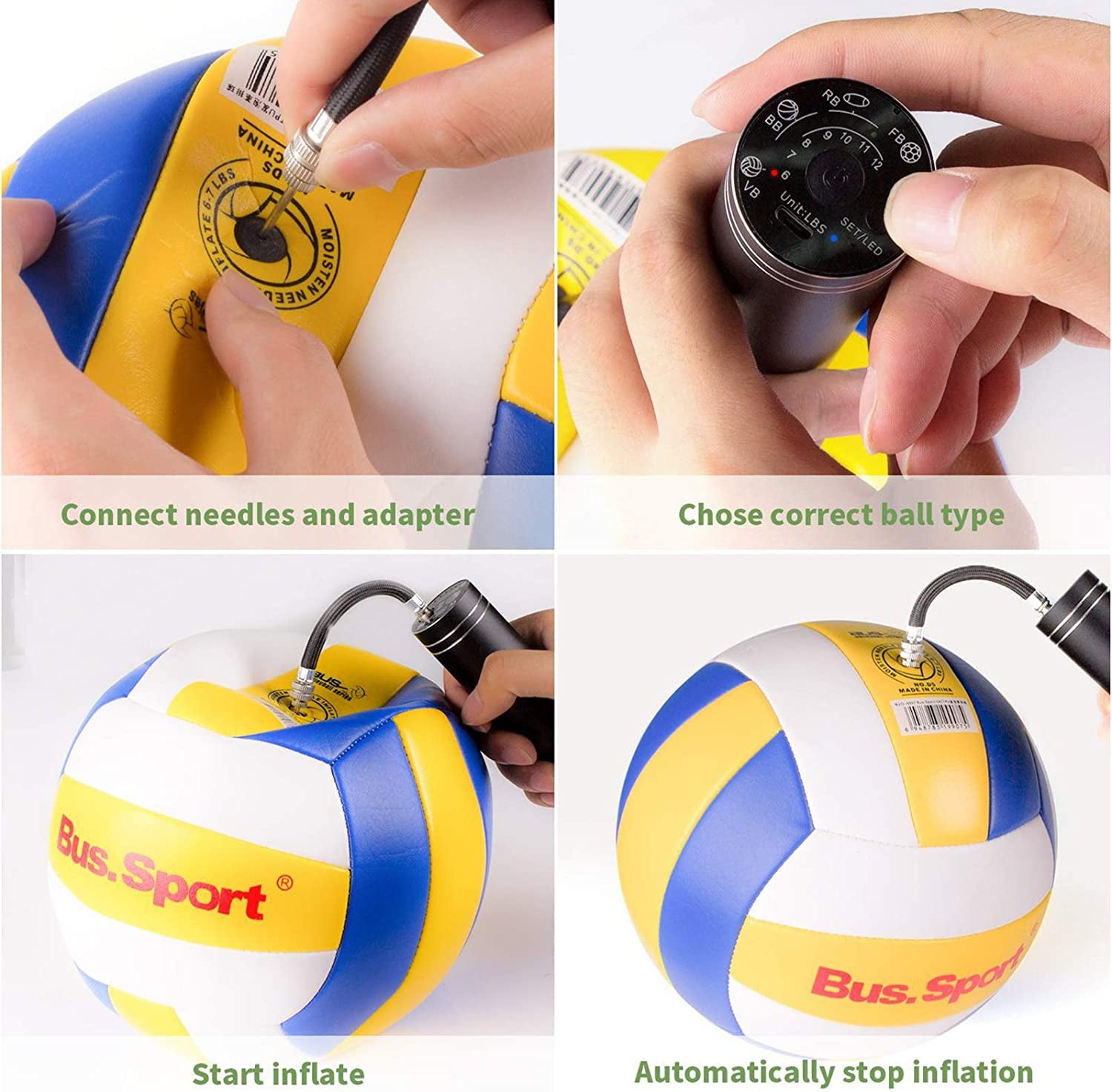 A perfect pump? This high-tech sports ball inflator finds early