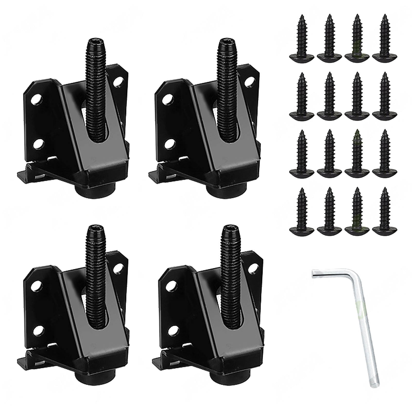 BSTHOE Heavy duty leveling feet workbench leveling legs black furniture