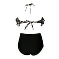 thumbnail image 3 of ITFABS Mommy and Me Swimsuit, Family Leopard/Floral 2-Piece Bikini Suit, 3 of 9