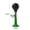 Green, variant on Limei Bugle Horn, Retro Clown Horn, Kids Bike Horn, Classic Vintage Metal Twist Loudspeaker Siren Hooter Snail Air Horn for Vehicles Bicycles Golf Cart - Blue