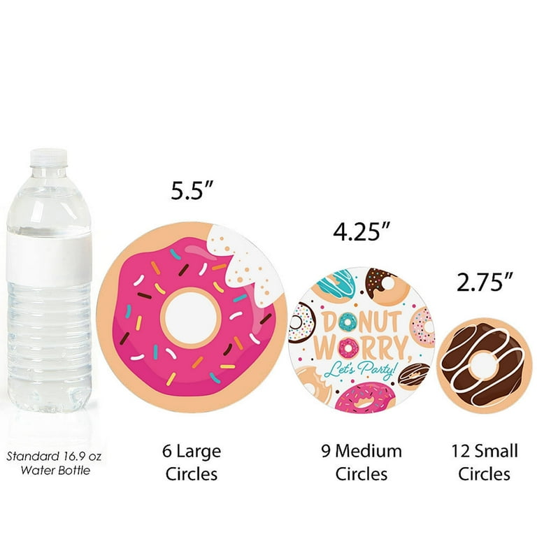 Big Dot of Happiness Donut Worry, Let's Party - Doughnut Party Giant Circle  Confetti - Party Decorations - Large Confetti 27 Count - Walmart.com