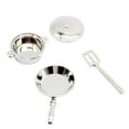 thumbnail image 5 of Kokiya 4 Pieces 1/12 Dollhouse Cookware Dollhouse Decoration Kids Pretend Play Kitchen, 5 of 9