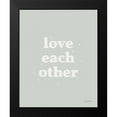 thumbnail image 2 of Thorns, Becky 15x18 Black Modern Framed Museum Art Print Titled - Love Each Other Neutral, 2 of 5
