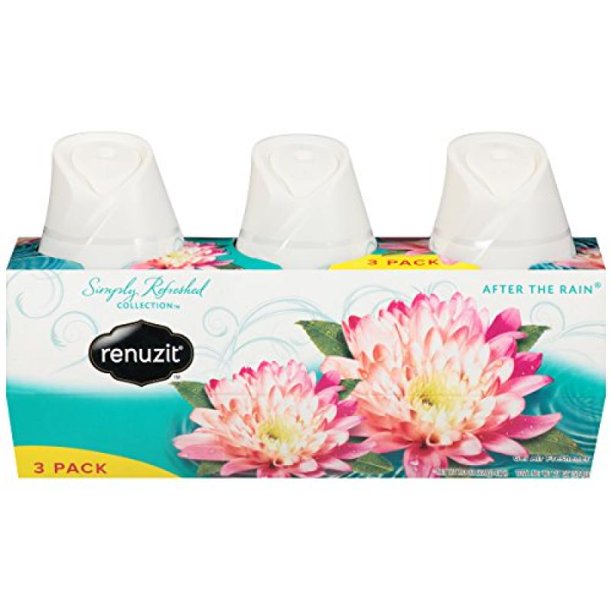 Renuzit Adjustables Air Freshener, After the Rain, 3 Count Walmart