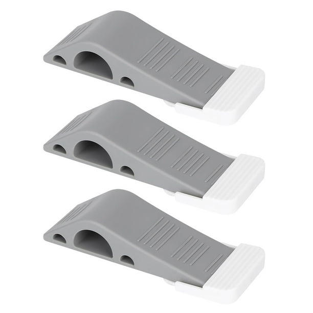 Tope de puerta, 3 piezas, tope de puerta de pared, topes de goma, topes de puerta de seguridad diseñados para el futuro
