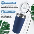 thumbnail image 3 of Funny Retirement Gift for Men, Dad, Grandpa, Father - 20oz Insulated Coffee Mug - Gag 40th, 50th, 60th, 70th, 80th Birthday Gift for Him from Son, Daughter, Friend, 3 of 6