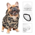 thumbnail image 3 of Balery Dachshund Dog Woof Sudadera con Capucha para Perros Pequeños – Ropa para Mascotas, Disfraz para Perros y Gatos, Ideal para Fiestas y Cosplay-Large, 3 of 7