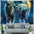 thumbnail image 4 of Nawypu  Dreamcatcher Fleece Blanket for Bed Eagle Dreamcatcher Fleece Throw Blanket for Men, Women and Kids Super Soft Plush Wolf Blanket Throw Plush Blanket Wolf Gifts, 4 of 6