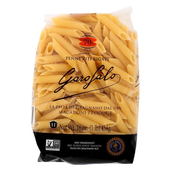Italian Penne Rigate Pasta