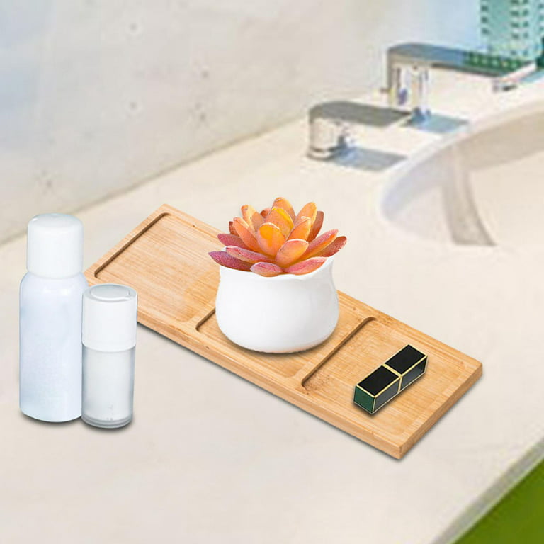 TXV Mart  Wooden Soap Dish Holder for Bathroom Shower Kitchen Sink