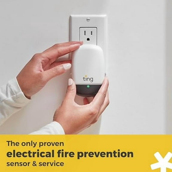 Ting Fire Prevention Sensor & Service - Includes 12 Months of Required Service, Residential Use Only