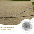 thumbnail image 3 of AURARMLET Safety Barrier Chain Iron Chain Galvanized Iron Silver 1Pack, 3 of 5