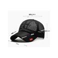 thumbnail image 5 of Gorra de béisbol de malla deportiva de verano para hombre, gorra de béisbol para mujer, gorra de sol de verano, gorra de verano, gorra de verano, ajustable, transpirable, de secado rápido, 5 of 5