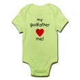 thumbnail image 1 of CafePress - My Godfather Loves Me Infant Bodysuit - Baby Light Bodysuit, 1 of 1
