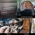 thumbnail image 4 of Funda de asiento de coche LoyaGour Leopard, impermeable, 75 x 142 cm, 2 unidades, 4 of 7