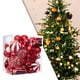 thumbnail image 5 of 65x Adornos para árbol de Navidad Bolas para árbol de Navidad Adornos Colgantes Navidad rojo blanco, 5 of 9
