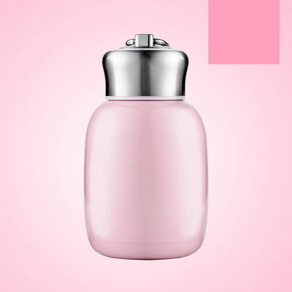 Infidev Thermoses Flask Water Bottles Creative Water Cup Belly Cup Stainless Steel Vacuum Cup Solid Mini Shape 200ML