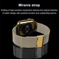 thumbnail image 4 of Compatible con Apple Watch Band de 42 a 44 mm, hebilla de acero inoxidable, correa de metal, correa de repuesto para Iwatch Series 4, Series 3, 4 of 5