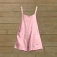 thumbnail image 7 of One Piece Jumpsuits for Women Plus Size Fashion Double Shoulder Sleeveless Overall Shorts Casual Rompers with Pockets, 7 of 7