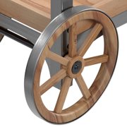 northbeam The Entertainer Bar Serving Cart