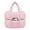 Pink, variant on Light Weight Big Capacity Cotton Padded Handbag Puffer Tote Bag(Pink)